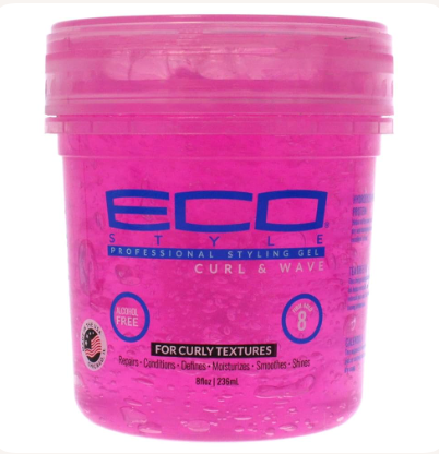 Eco Style Curl & Wave Styling Gel – Définition & Hydratation