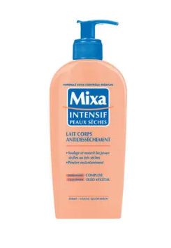 Mixa Lait Corps Antidessèchement – Hydratation intense pour peaux sèches