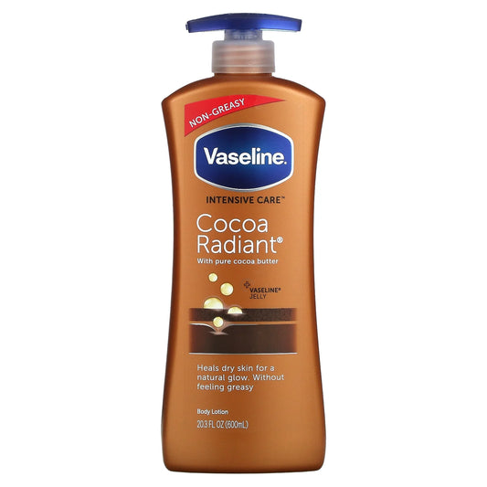 Vaseline Intensive Care Cocoa Radiant – Lait Réparateur Sublimateur