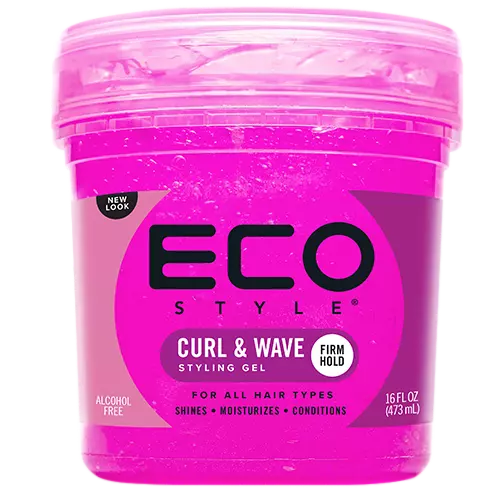 Eco Style Curl & Wave Styling Gel – Définition & Hydratation