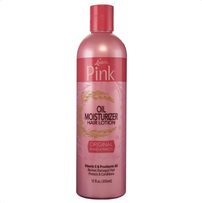 Luster’s Pink – Lait Hydratant Capillaire au Beurre de Karité & Huile de Coco